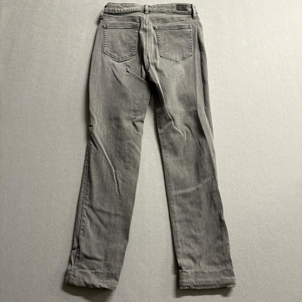 Lauren Ralph Lauren Gray Stretch Jeans Womens Size 2 Straight Leg Denim Pants