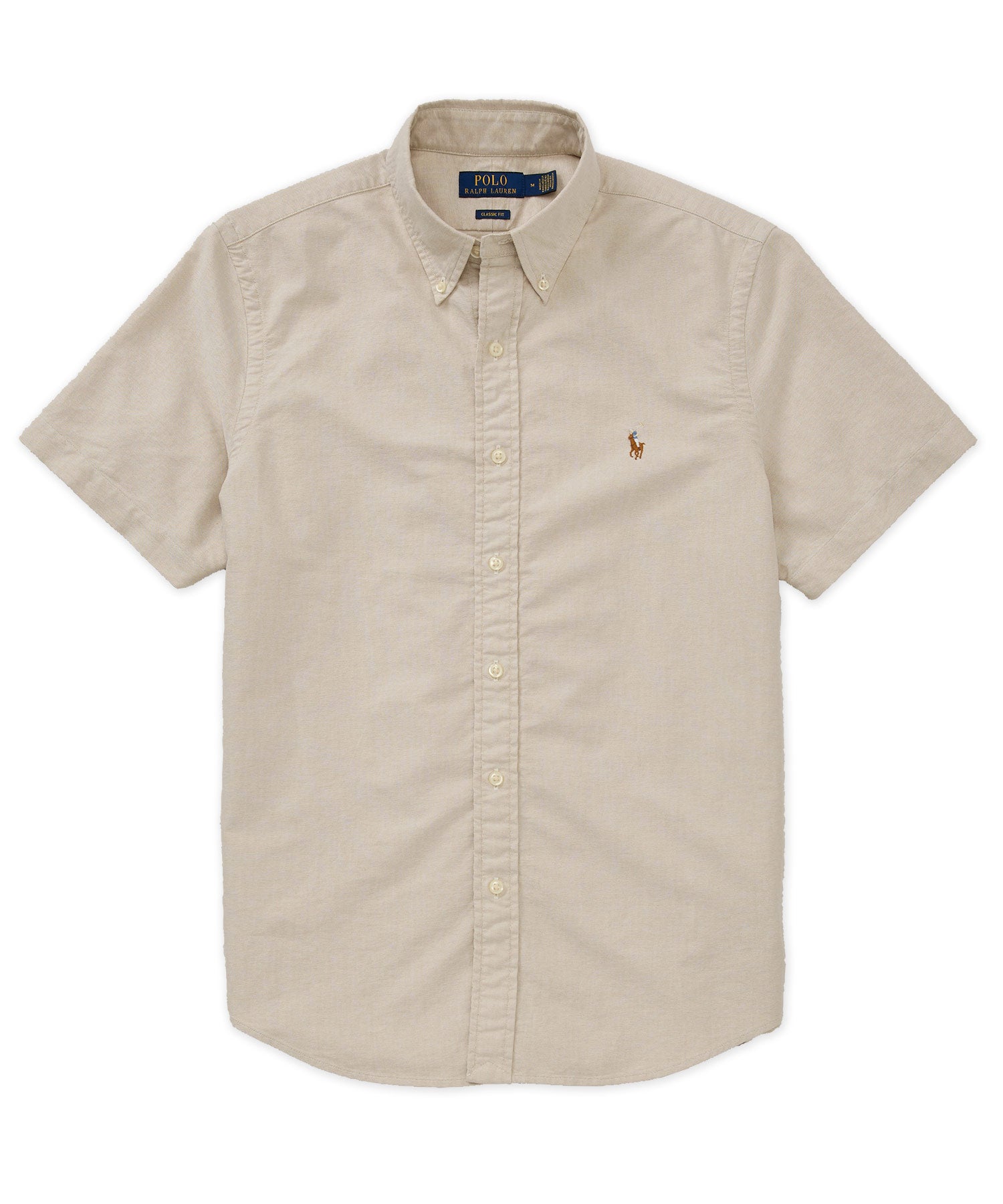 Polo Ralph Lauren Short Sleeve Solid Oxford Sport Shirt