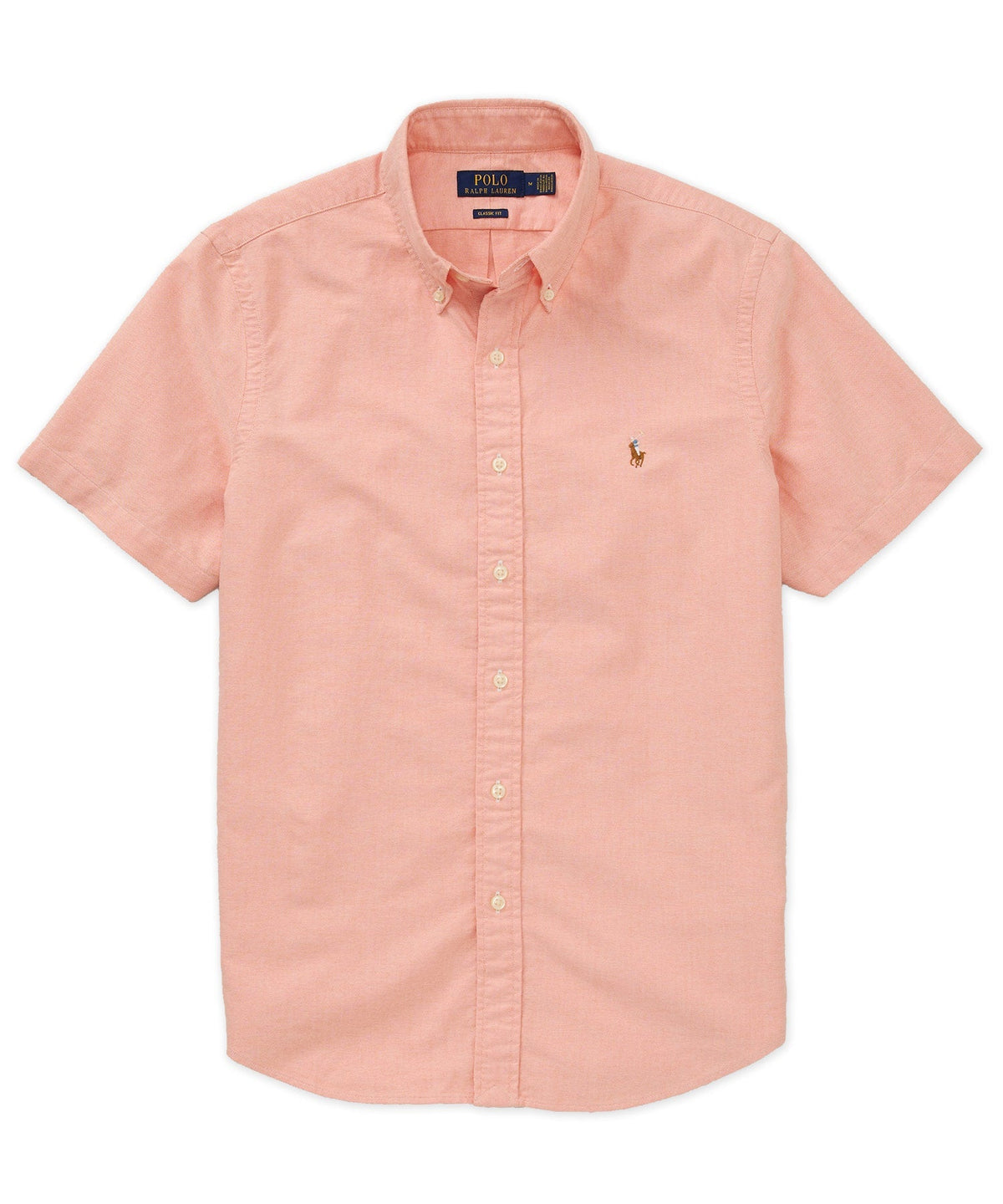 Polo Ralph Lauren Short Sleeve Solid Oxford Sport Shirt