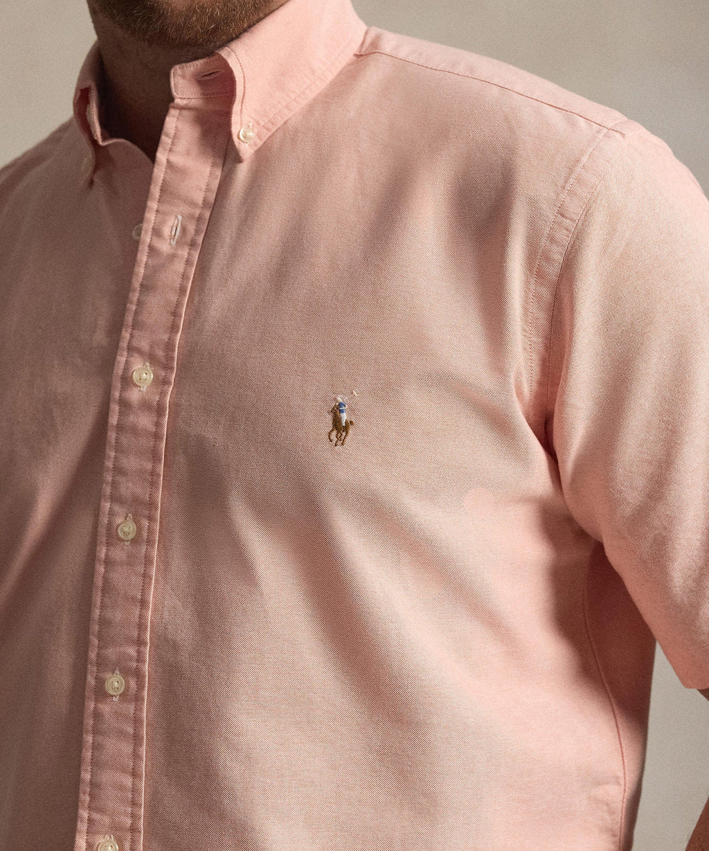 Polo Ralph Lauren Short Sleeve Solid Oxford Sport Shirt
