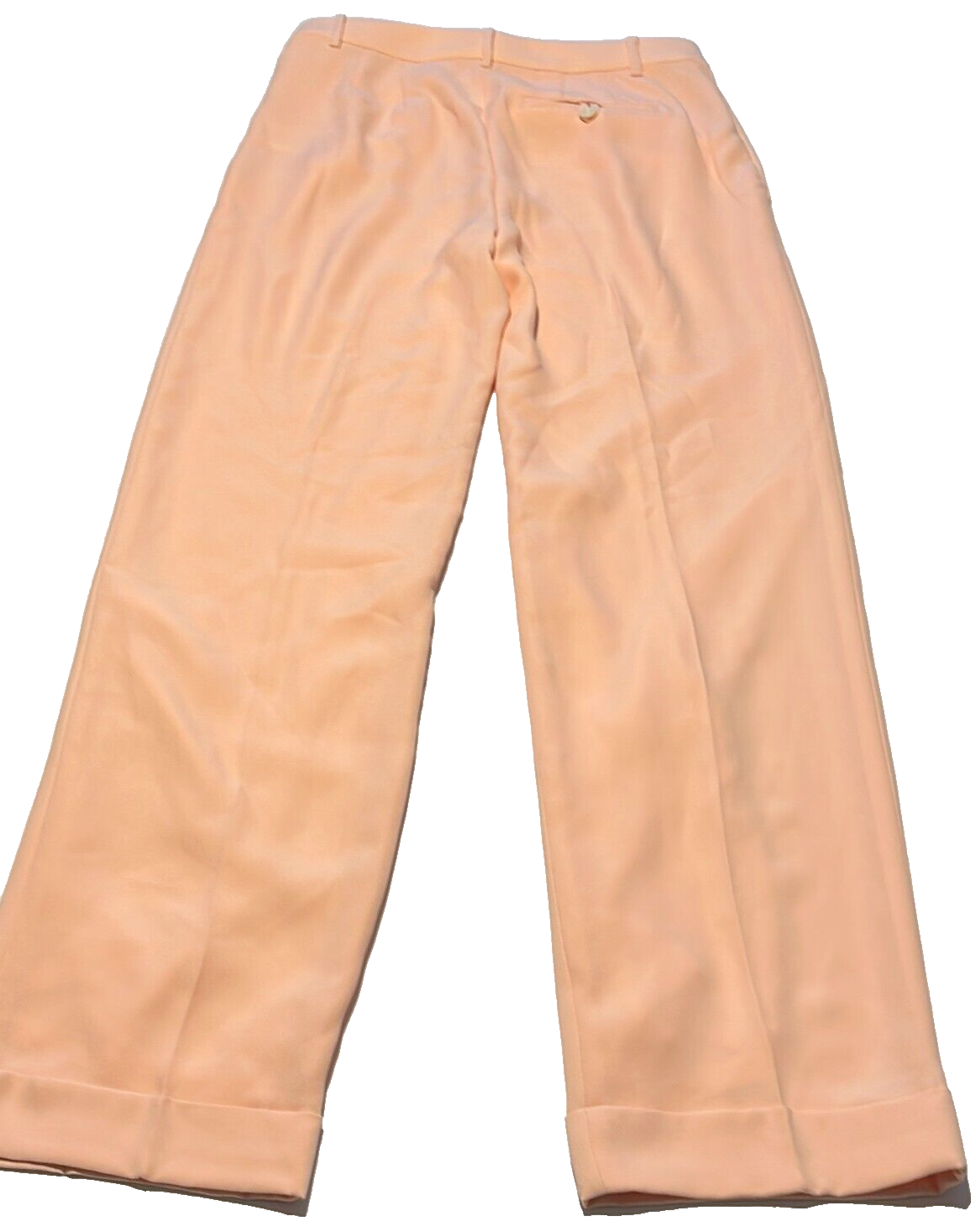 Lauren Ralph Lauren Women's Pale Pink Double Faced Straight Leg Chino Pants Sz 2