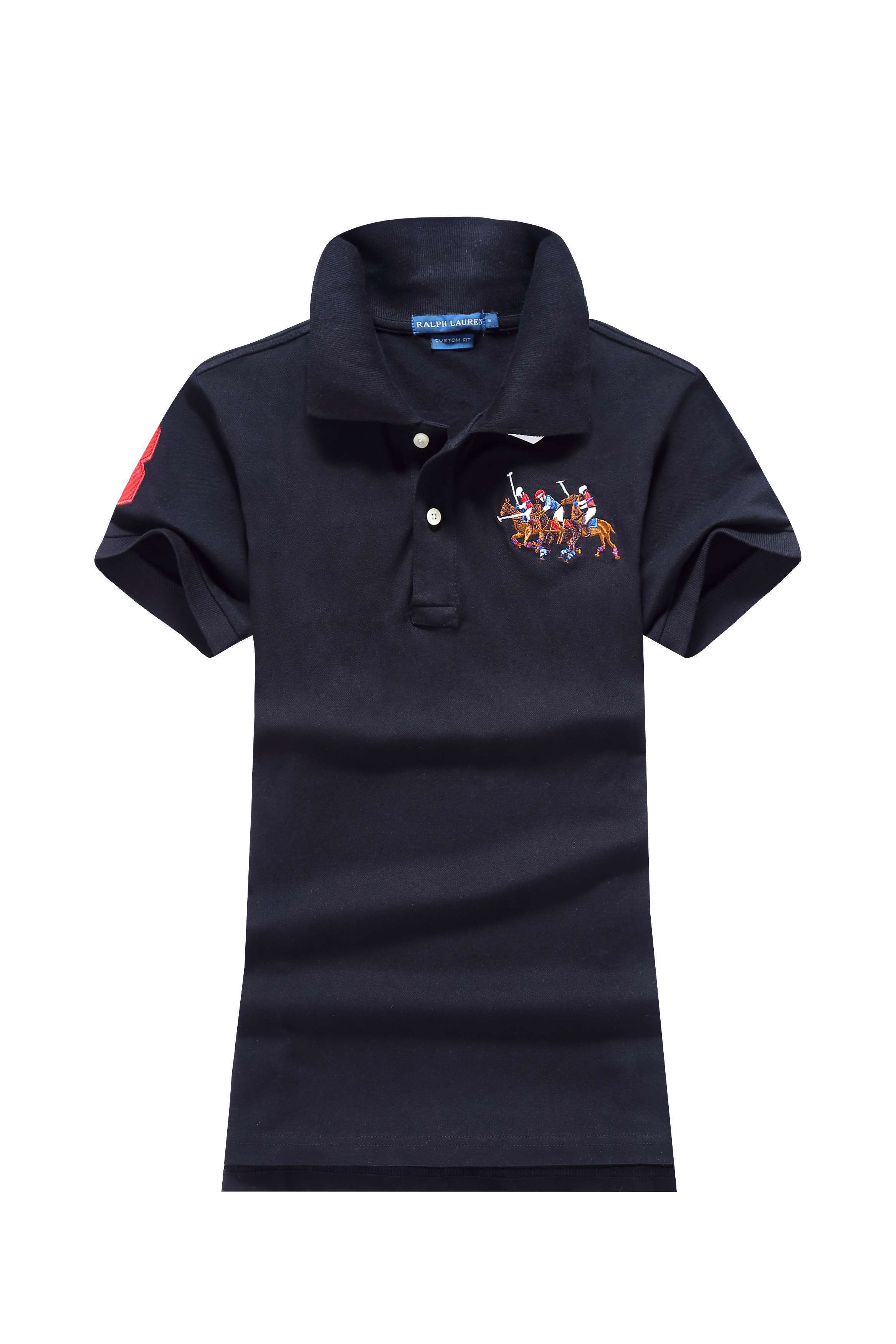 🖤 Polo Ralph Lauren – Black Custom Fit (Triple Players)