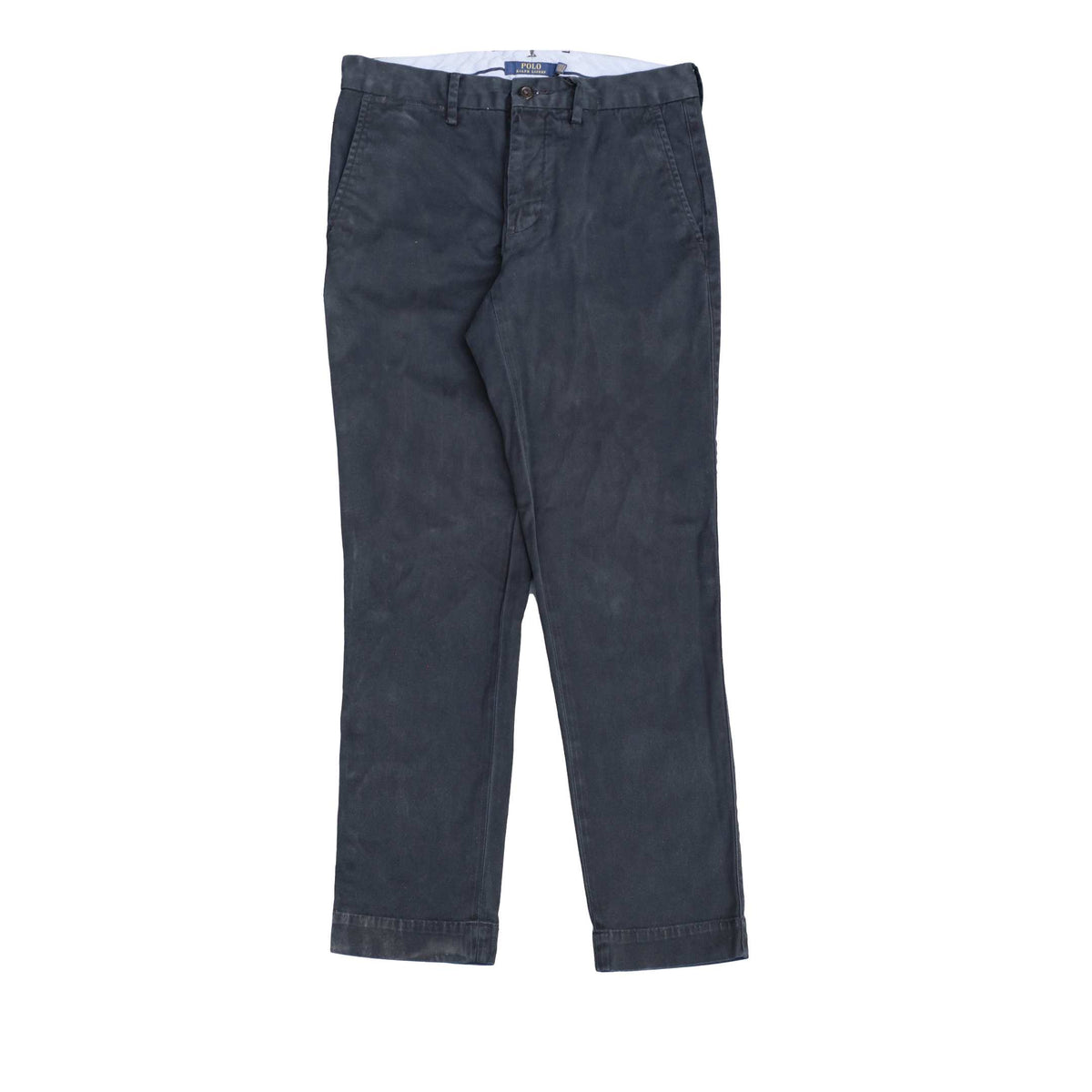 POLO RALPH LAUREN Chino Trousers Black Womens UK6