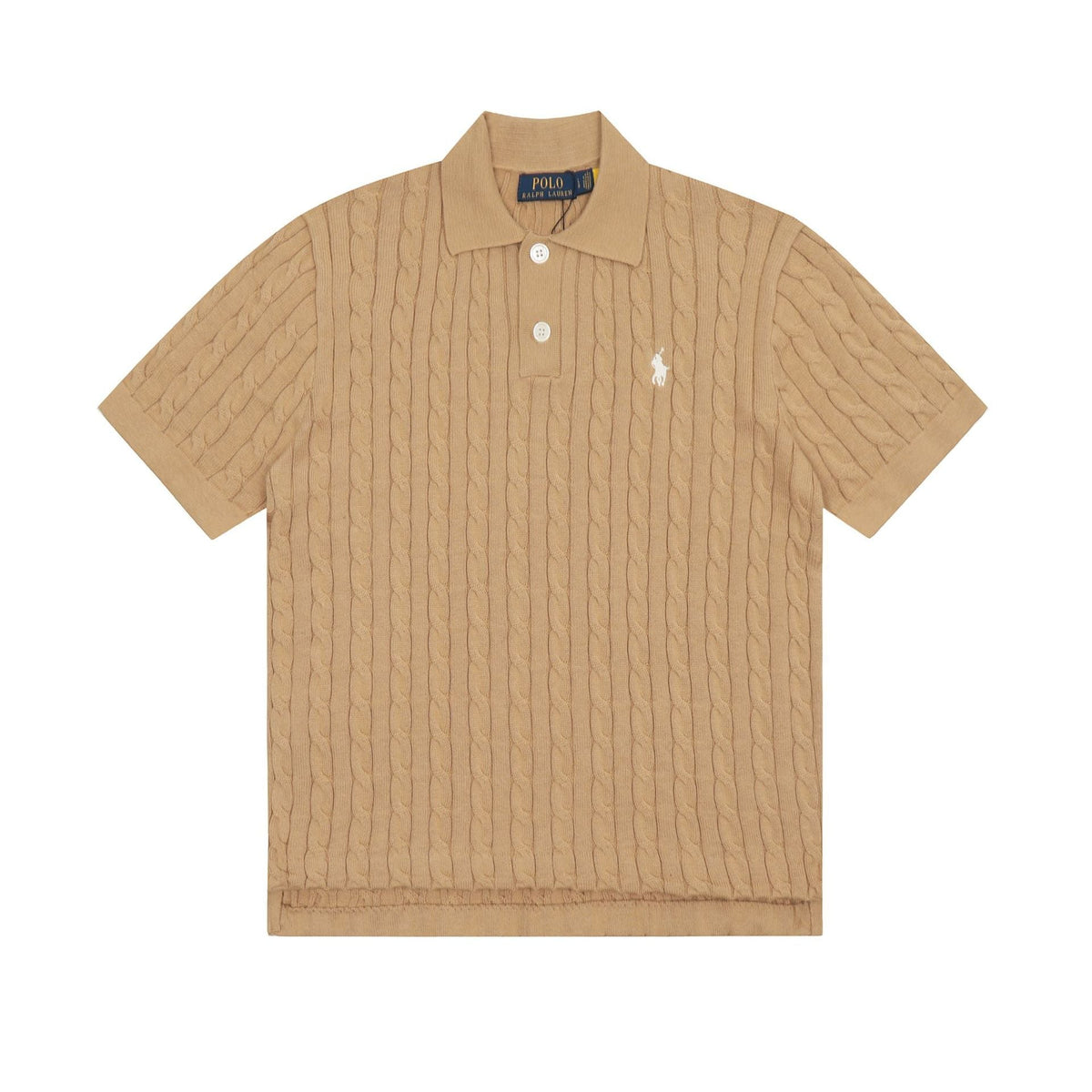 Ralph Lauren Knitted sweaters Ralph Lauren Knitted Short Sleeved Shirt POLO Lapel Knitted Short Sleeve Small Twist Lapel T-Shirt
