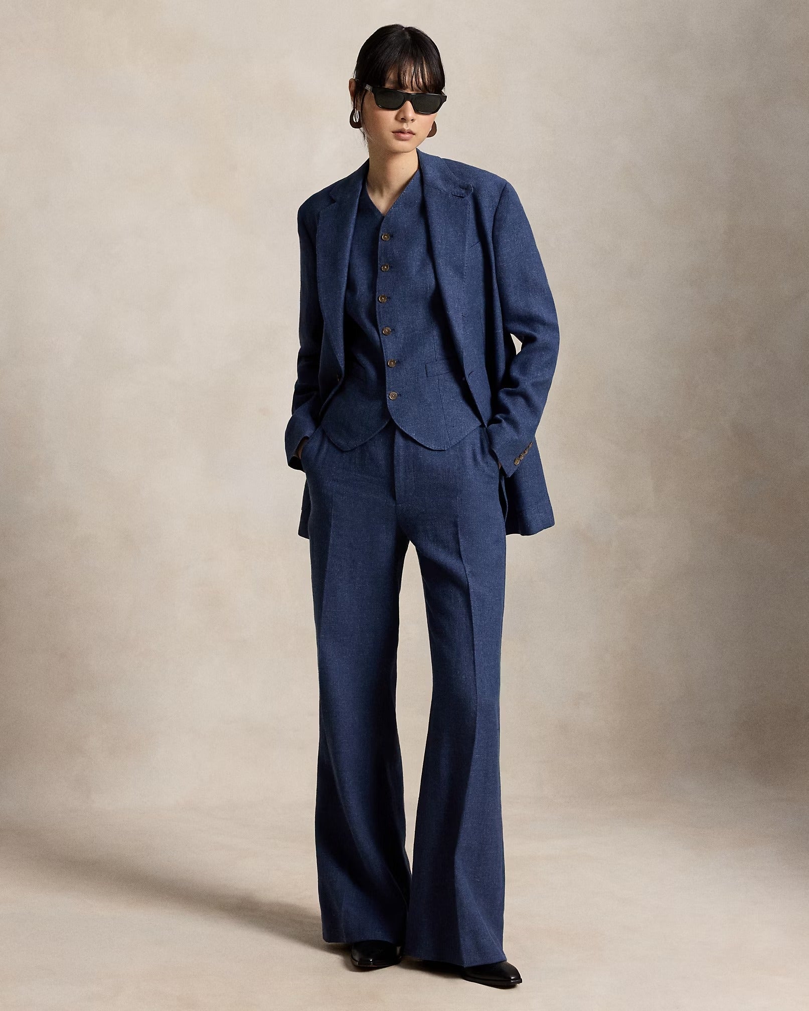 POLO RALPH LAUREN Beaton Linen-Cotton Pant