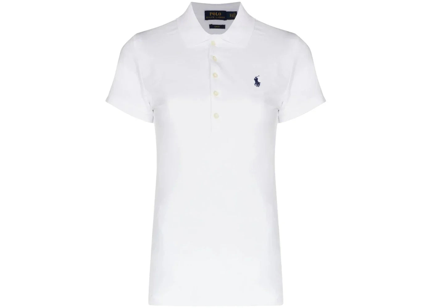 Polo Ralph Lauren Julie Slim SS Polo Shirt White