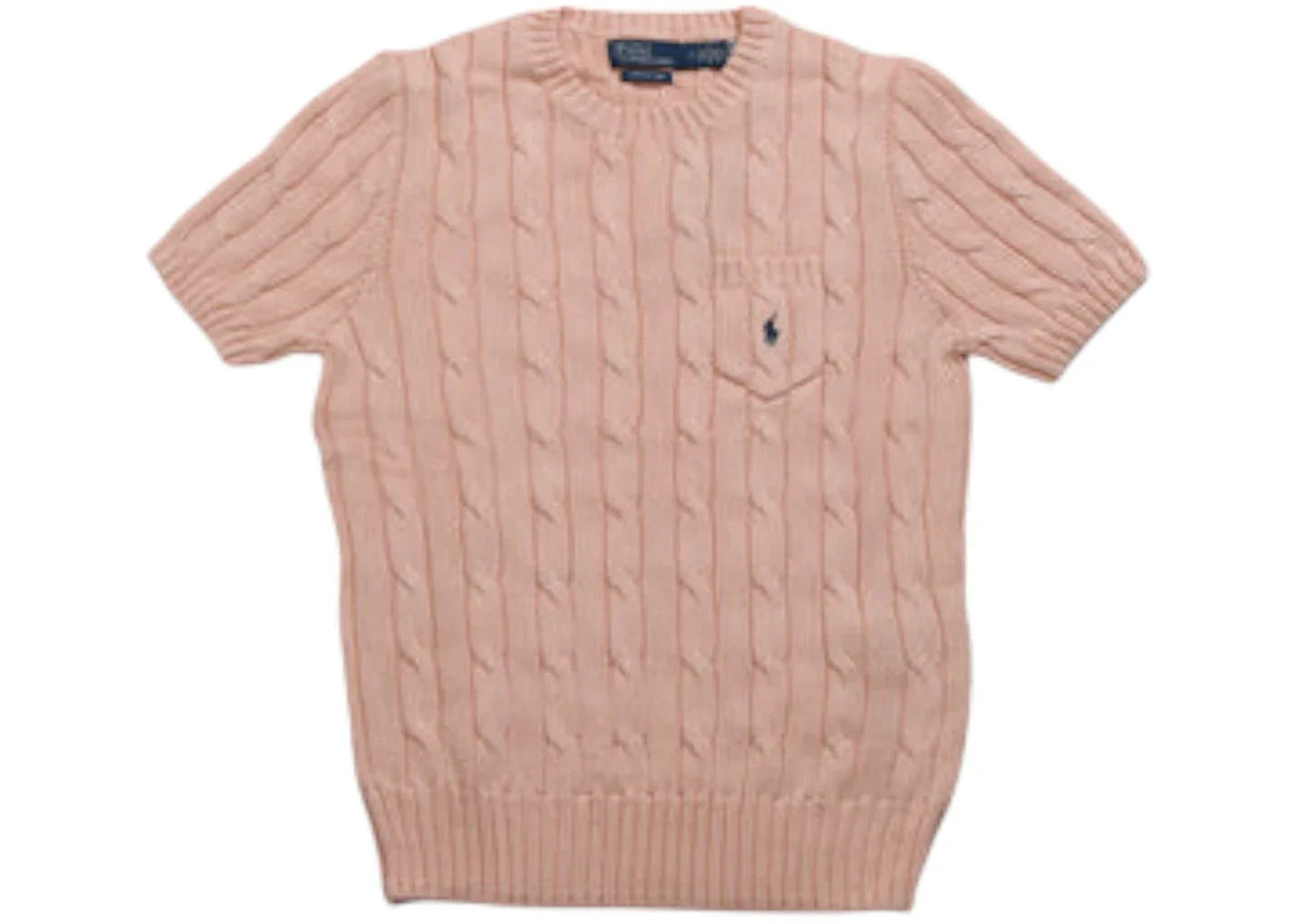 Polo Ralph Lauren Short Sleeve Pullover Pale Pink