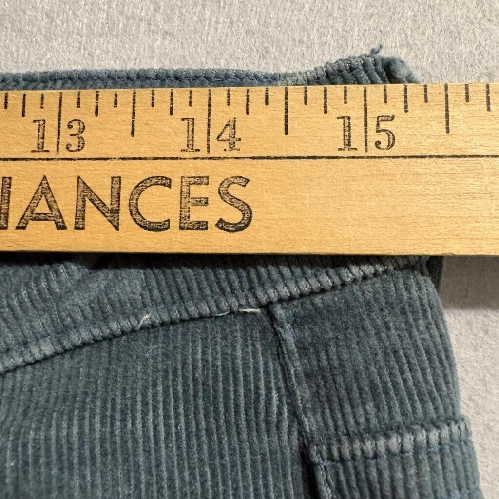Polo Jeans Co Ralph Lauren Corduroy Pants Womens 4 Green Bootcut Stretch