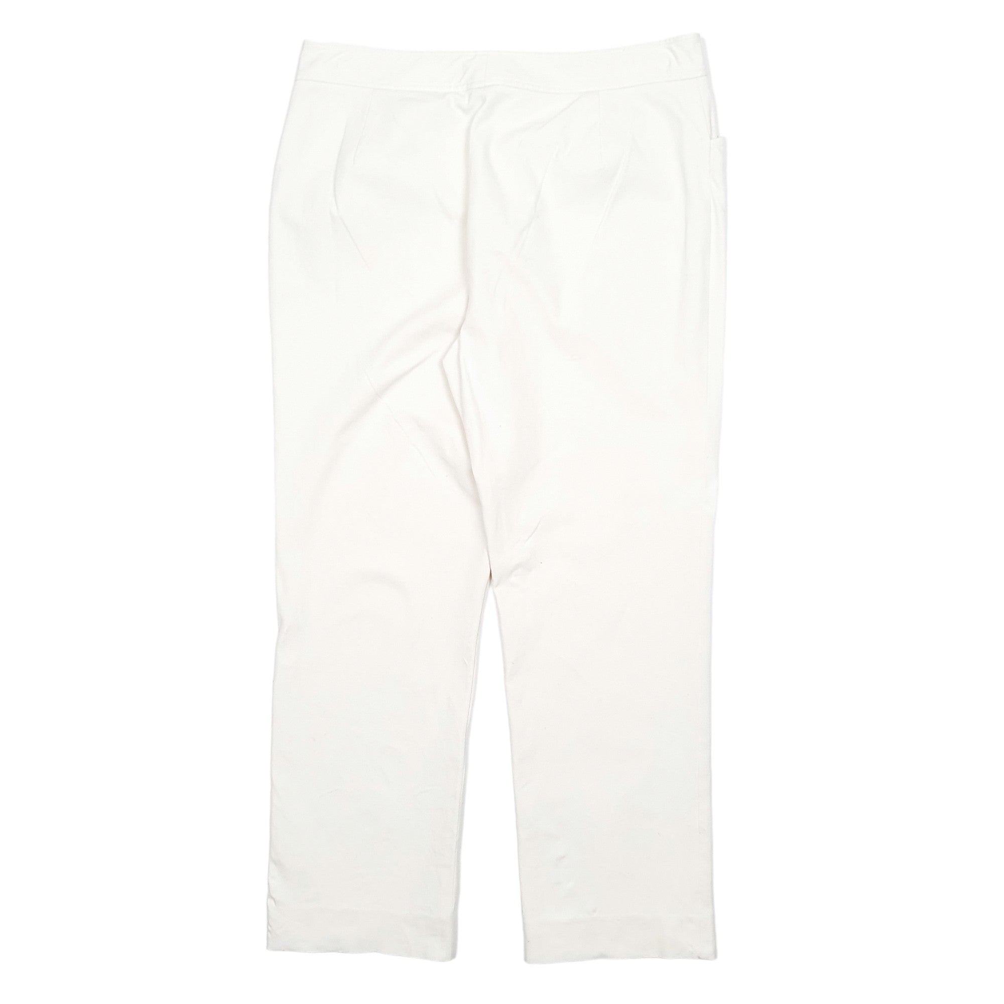 Womens Ralph Lauren Stretch Fit Cream Chino Cotton Blend  Trousers UK14
