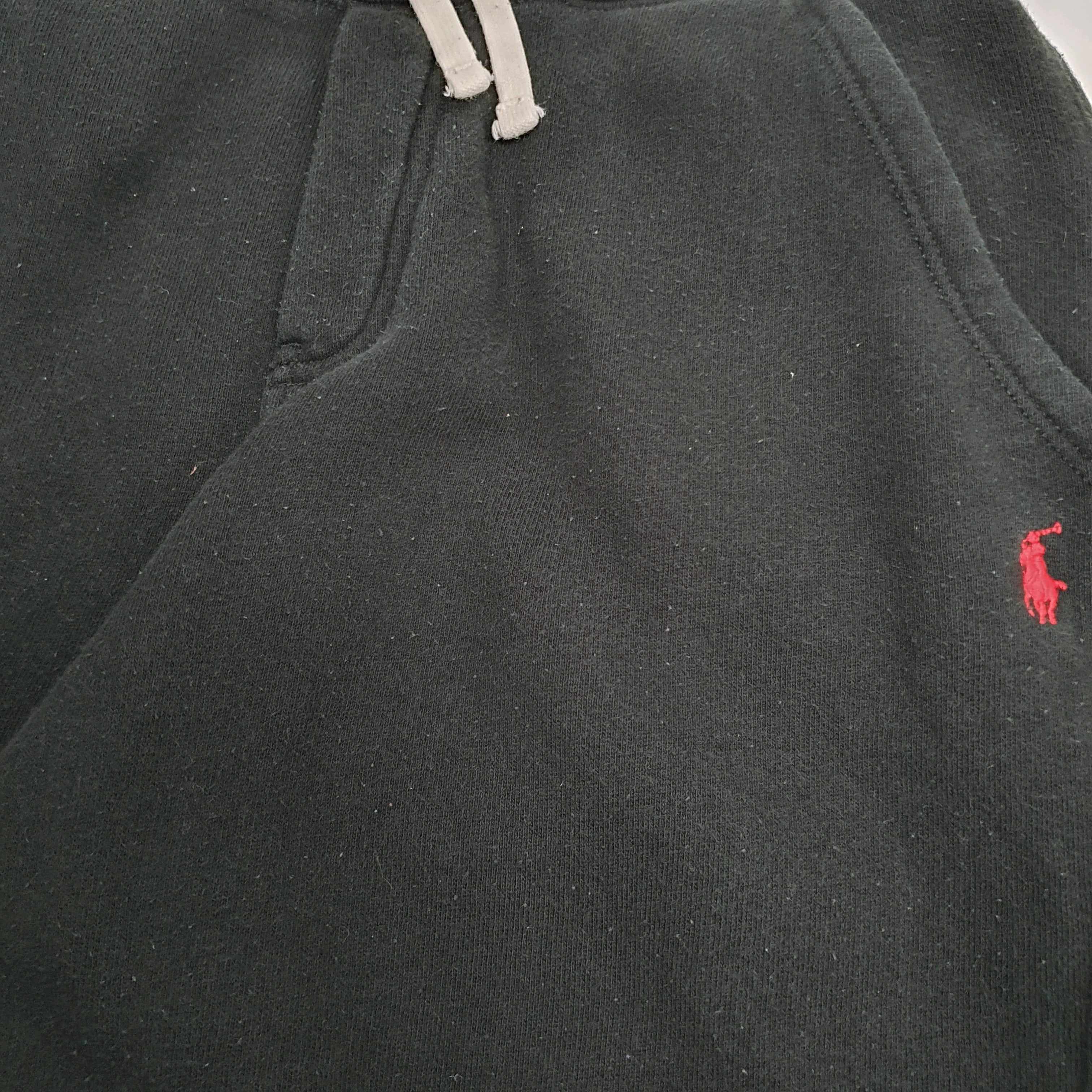 Womens Polo Ralph Lauren Black Jogger Cotton Blend  Trousers Womens UK6