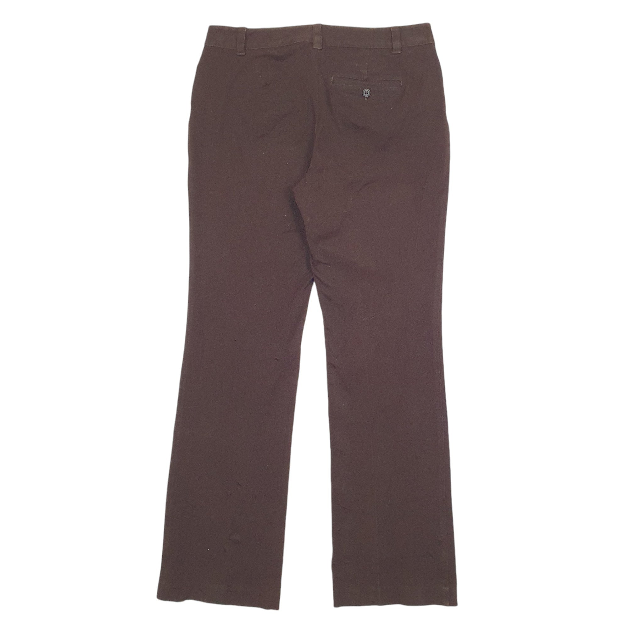 Womens Ralph Lauren Brown Chino Cotton Blend  Trousers UK12