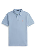 Polo Ralph Lauren Boys Mesh Estate Blue Polo Shirt