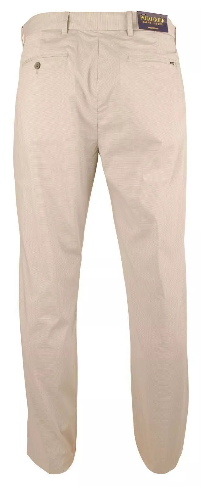 Polo Ralph Lauren Men's Tailored Fit Flat Front Pants Grey