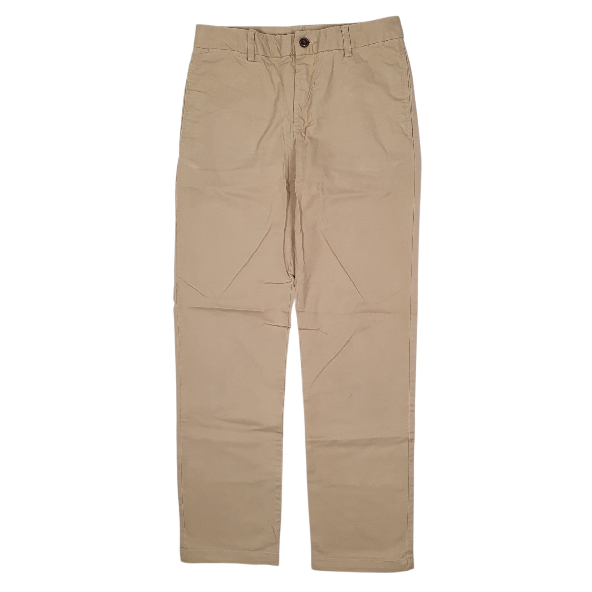 POLO RALPH LAUREN Straight Pant Chino Trousers Beige Womens UK4