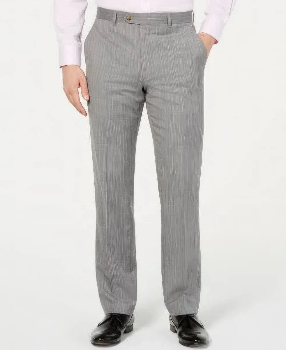 Lauren Ralph Lauren Men's Classic-Fit UltraFlex Stretch Suit Pants  Color Light Grey W42xL32