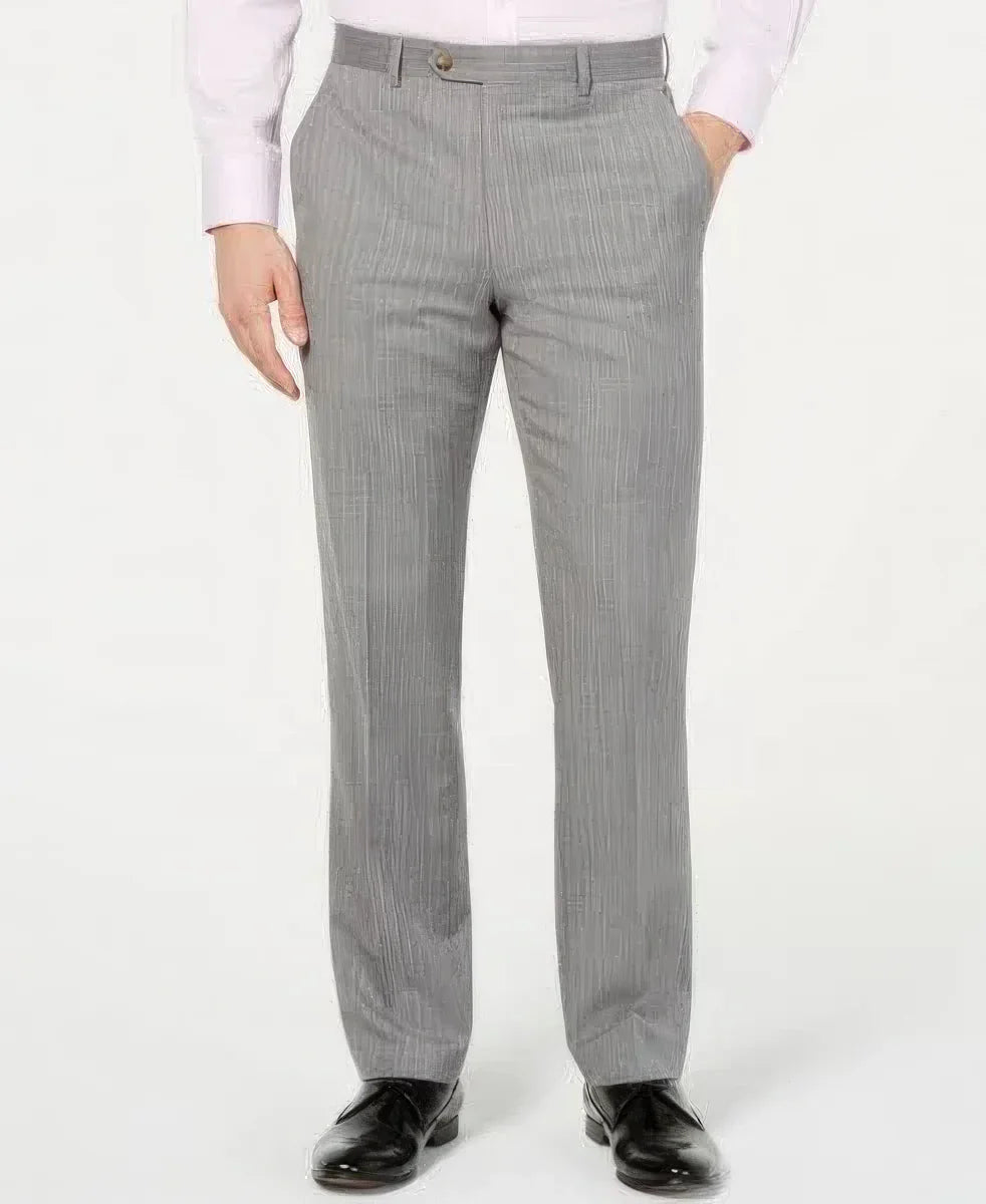 Lauren Ralph Lauren Men's Classic-Fit UltraFlex Stretch Suit Pants  Color Light Grey W42xL32